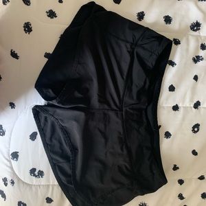 Black lulu lemon shorts